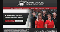 Desktop Screenshot of murphyanddickey.com